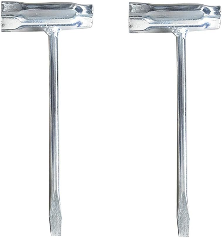 2 Pcs Chainsaw Scrench Replacement Combination Screwdriver and Wrench, Scrench 13mm x 19mm 13-by-19 mm Bar T-Wrench Spanner Tool Replacement for Stihl Chainsaw