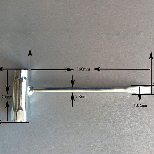 2 Pcs Chainsaw Scrench Replacement Combination Screwdriver and Wrench, Scrench 13mm x 19mm 13-by-19 mm Bar T-Wrench Spanner Tool Replacement for Stihl Chainsaw